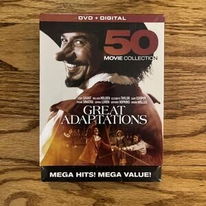 Great Adaptations - 50 Movie MegaPack - New Sealed